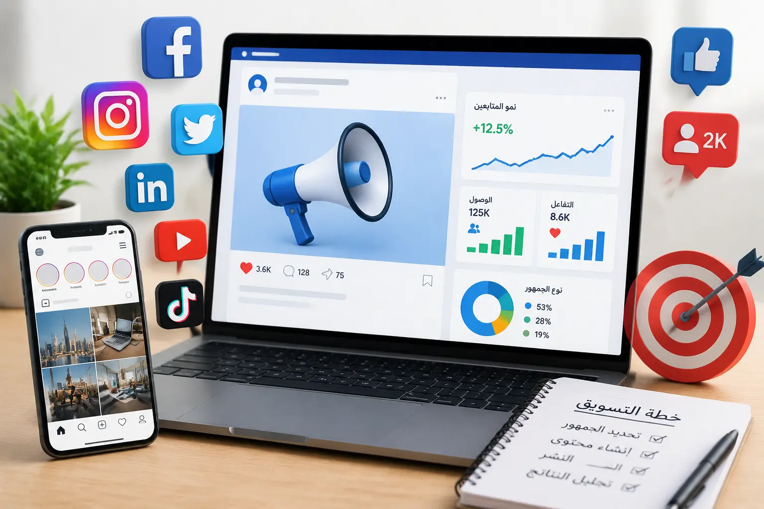 التسويق عبر وسائل التواصل الاجتماعي
