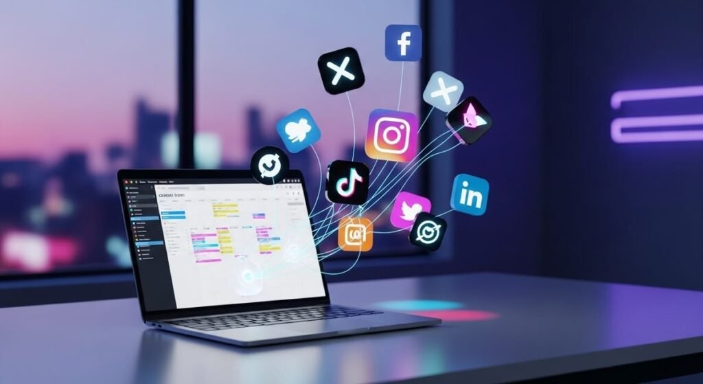 إدارة حسابات التواصل الإجتماعي